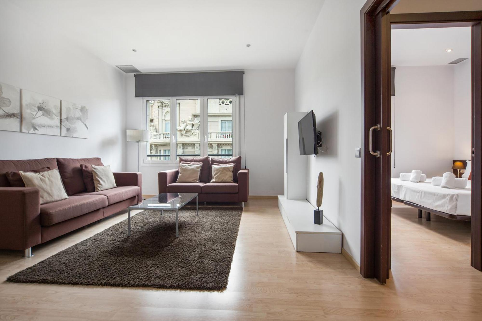 Fisa Rentals Gran Via Apartments Барселона Экстерьер фото